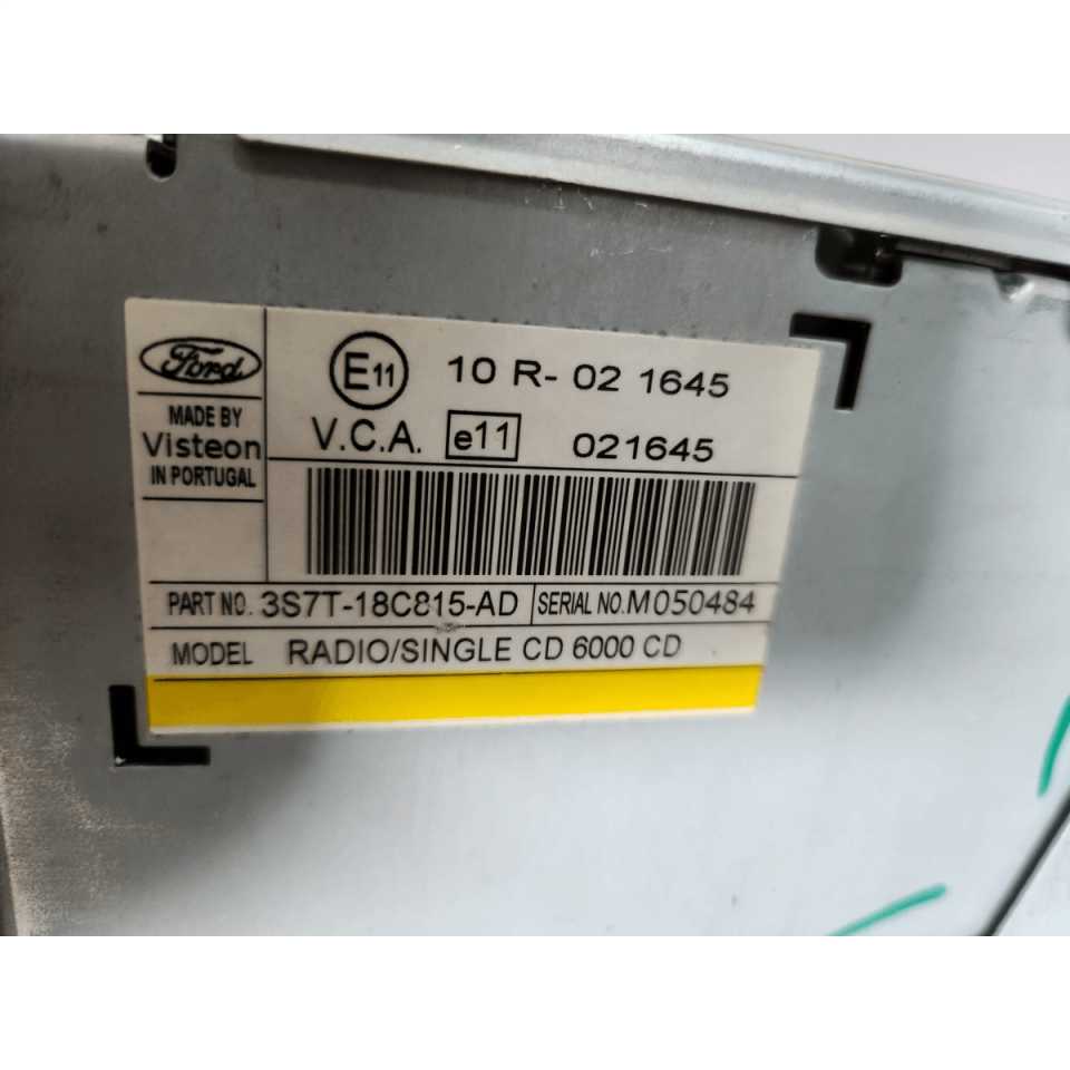 Ford Mondeo MKIII CD Çalar/Radyo