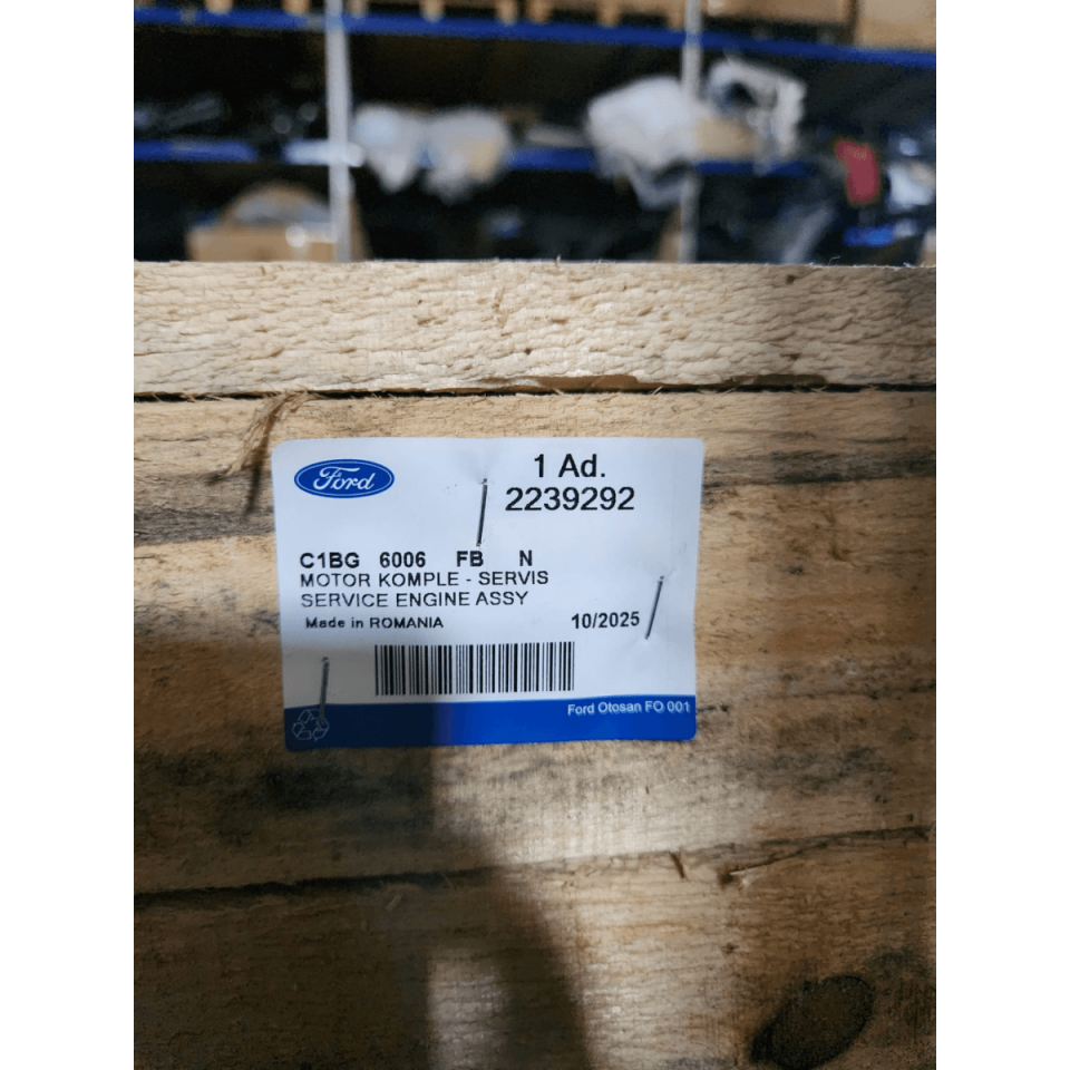 1.0 Ecoboost Sandık Motor